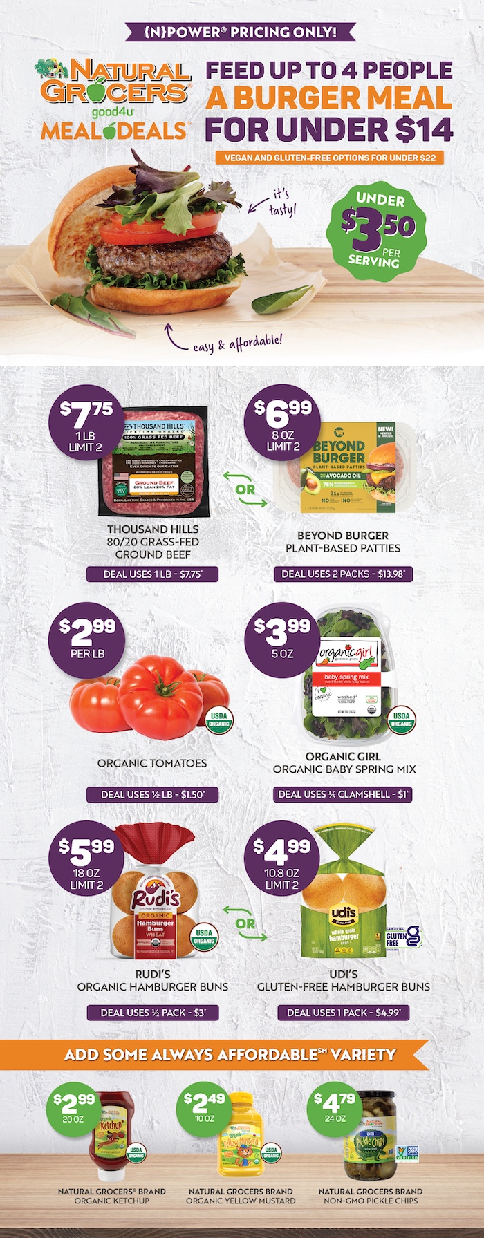 Burger Meal Deal
