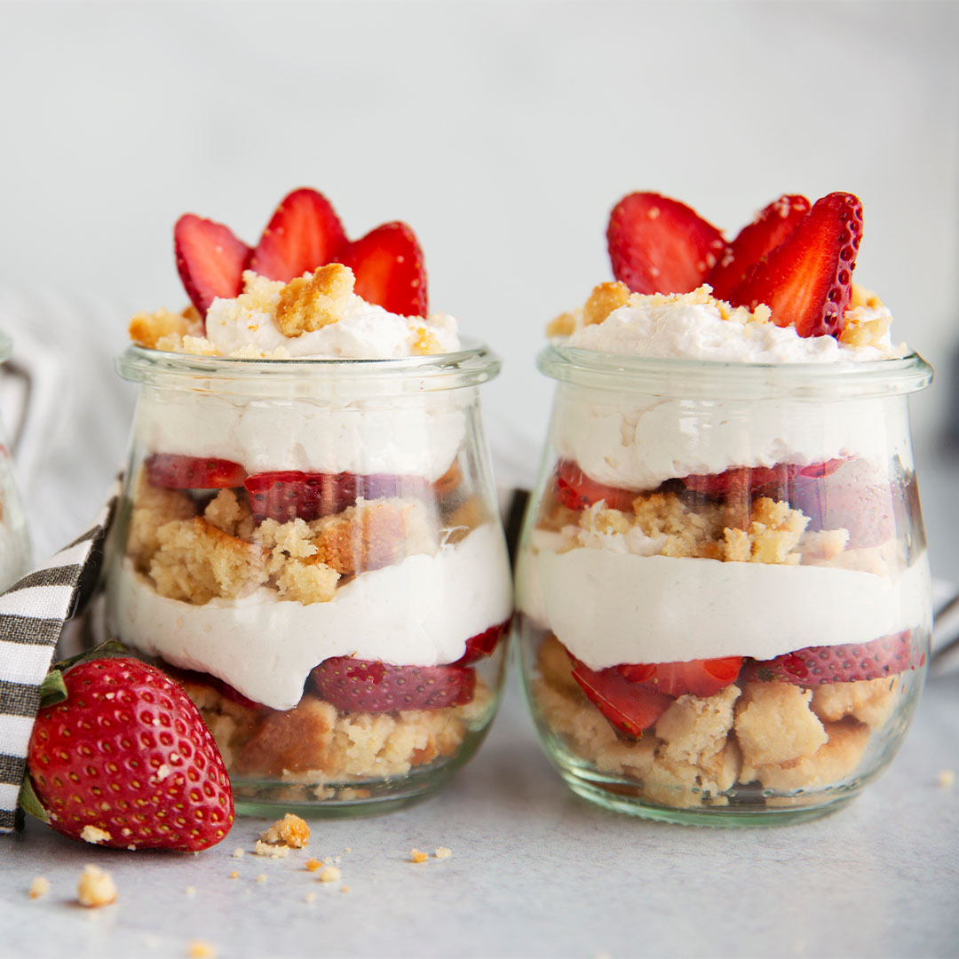 Strawberry Shortcake Parfaits