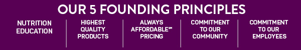 Our 5 founding principles