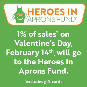Heroes in Aprons Valentine's Day Fundraiser - 2/14/24