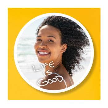 Person smiling