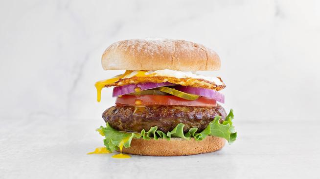 Grilled Curry Burgers