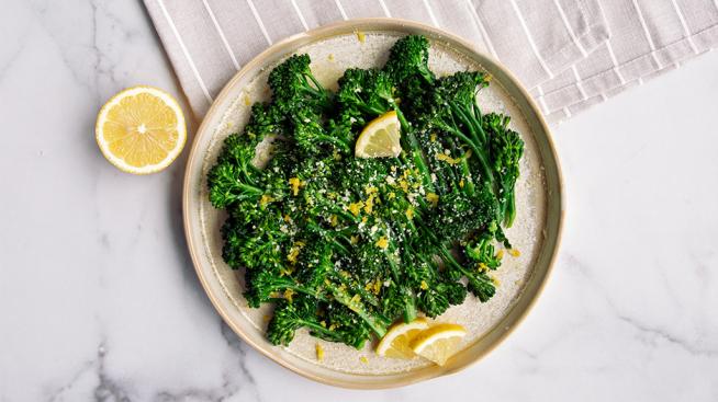 Organic Lemon Parmesan Broccolini  